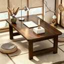 YHGSYXL Foldable Japanese Floor Table No Assembly Required for Small Spaces