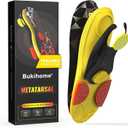 Bukihome Support Orthotic Insoles for Metatarsal & Ball of Foot Pain Relief, Heavy Duty Arch Support Cushioning, EVA for Plantar Fasciitis, Morton's Neuroma - XL (Women 10-11 | Men 8-9 285mm)