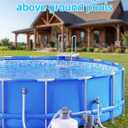 POOLHOUR Above Ground Pool Inlet & Return Replacement Kit with Plunger Valve, 1.5" Outlet Strainer Connector & Jet Nozzle & Strainer Grid, Compatible with I*tex/Col*m*n Pool Parts & Sand Pumps