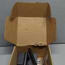 Mega Handles Glamor Dummy Lever, Door Handle Set for Closet or French Doors, Single Side Door Levers, Non-Turning, Fits All Standard Door Sizes, Screws Included - Matte Black (2 Pack)