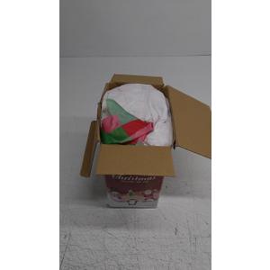 Christmas Inflatables Outdoor Decoration, Cute 6 FT Snowman Gingerbread Christmas Decorations, Build-in LEDs, Stable Christmas Blow Ups Yard Decorations for Holiday Indoor Xmas Party Garden Lawn Dcor