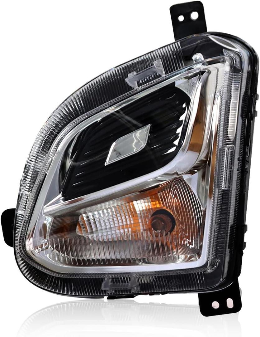 Bumper Turn Signal Light Assembly Compatible with Equinox 2018-2021 w/o Fog Lamp Driver Side 84226250 (Left)