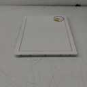 12" x 16" White Plastic Access Panel. Service Shaft Door Panel. Plumbing, Electricity, Heating, Alarm Wall Access Panel for Drywall. Bathroom Services Access Hole Cover. (12" x 16")