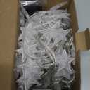 Minetom Star String Lights Battery Operated - 2 Pack 17 ft 50 LED Star Fairy String Lights with Timer, Waterproof for Indoor Bedroom Tent Loft Bed Patio Party Wedding Decor, Warm White