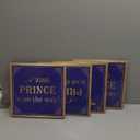 Cheereveal Royal Prince Balloon Boxes - 4PCS Boy Baby Shower Decor for Boys & Girls - Prince Birthday Party Supplies