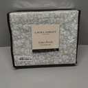 Laura Ashley - Sheets, Cotton Percale Bedding Set, Lightweight & Breathable Room Essentials (Heirloom Ditzy Green, Twin)