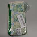 Cute Bow Case for Samsung Galaxy A14 5G 6.6'', Blue Ribbon Bow Pattern Print Design Funda Aesthetic Coquette Slim Soft TPU Silicone Shockproof Full Camera Protective Cover for Women Girl - White