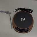 SourKeeper, Larger 2-in-1 Sourdough Starter Warmer Pro - 2026 Upgrade Larger Heating Plate, Dough Temp Probe, 1F Control (70110F), 24H Timer, Real-Time Monitoring Walnut,6.5inch