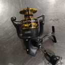 Penn 10' Battle IV Spinning Fishing Rod and Reel Combo Kit, 8000 Reel, CNC Gear Technology, Full Metal Body and Sideplate, HT-100 Drag System