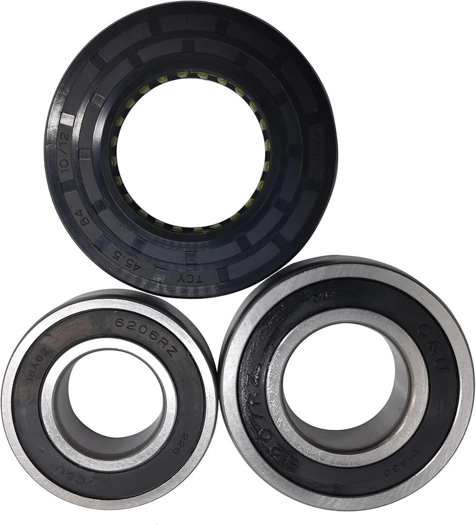 Aftermarket Samsung Washer Tub Bearing & Seal Kit DC62-00156A 6601-002637 6601-000148 Replacement for WF42H5200 WF393 WF395 WF24H DC97-17004A DC97-17004B Washer Machine Parts