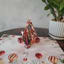 2 x Pop Up Christmas Tree With Cardinal Card, 3d Popup Cardinal Card 6 x 8 In, Greeting Cards For Wife, Husband, Him, Couple, Ideal Gift For Holiday, Mothers Day, Merry Christmas Cards Pop Up With Envelopes