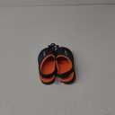 B NAVY SHARK CHARM CLOG 2