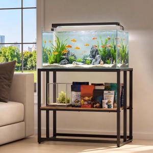 40 Gallon Fish Tank Stand For Aquarium Stand Metal Fish Tank Stand,Brown