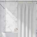 Hotop 60 Pieces 1.65 Inch Metal Drapery Curtain Rings Curtain Hanging Rings and 60 Pieces Metal Drapery Pin Hooks for Drapes Window Door Shower (Gold)