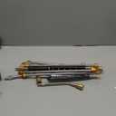 Pressure Washer Extension Wand Upgrade, 9 Pack Power Washer Lance with 6 Nozzle Tips, 30,90,120 Curved Rod, 1/4" Quick Connect, 4000 PSI