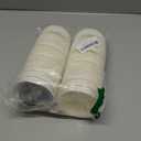 Melphoe 3.5 Two-Piece Succulent Planters Pots with Drainage, Flexible Removable Handle, Flower Pots for Mini Plants, Small Hanging Planter for Wall, Window, 6 PCAK, White