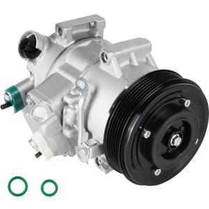 Air Conditioning Compressor & A/C Clutch for Scion xD 1.8L 2008-2014, for Toyota Corolla 1.8L 2009-2010, for Toyota Matrix 1.8L 2009-2010, 1011210 1111210 1211210 639338 4710608