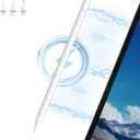 Pencil for Apple iPad 2nd Generation with Magnetic Wireless and 3X Fast Charge, Stylus Pen for iPad Pro 11 in 1-4, iPad Pro 12.9 in 3-6, iPad Mini 6, iPad Air 4/5, Palm Rejection, Tilt Sensitivity