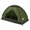 Night Cat Backpacking Tent for One 1 to 2 Persons Lightweight Waterproof Camping Hiking Tent for Adults Kids Scouts Easy Setup Single Layer 2.2x1.2m