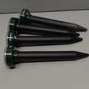 Gopher Repellent Ultrasonic Solar Powered - Mole Repellent Stakes Outdoor Pet Safe - Groundhog Repeller Snake Rodent Gopher Spikes Chaser - Sonic Mole Deterrent Devices (4)