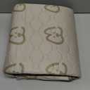 FXW Washable Pee Pads for Dogs, Puppy Pads with Super Absorbent, Specifically Designed for FXW Rollick/Homeplus 24inch 6 Panels Dog Playpen, 31" Hexagon, Khaki, 1 Pack