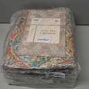 nunubaby 2PACK Washable Pee Pads for Dogs, Stylish, Non-Slip and Leak-Proof Pee Pads. Reusable Potty Pads for Dogs for Crates and Floors.(Cream/Multi, 72" x72" )