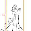 Gold Wedding Arch Backdrop Stand, 6.6 * 3.3FT Square Backdrop Stand Balloon Flower Metal Frame for Ceremony, Anniversary, Party, Birthday,Baby Shower Photo Booth Decoration