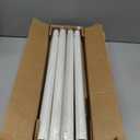 SIMEWIN Heavy Duty Window Curtain Rods - 72 to 144 Inches, Adjustable with Classic Finials, White Finish for Bedroom, Living Room, Patio, Kitchen