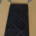 Stair Treads for Wooden Steps 15pcs - 8x30in Carpet Stairs Runner Indoor Non-Slip Stair Mats for Kids Elders and Pets (Cube Black)