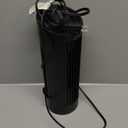 JRD 13" Tower Fan for Bedroom, 23ft/s Bladeless Desk Fan with 3 Speeds, 80 Degree Oscillating, Quiet Operation, Compact & Portable Table Fan for Bedroom Home Office Desktop (13 inch Knob, Black)