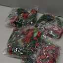 Small Christmas Wreaths 4Pcs, 10 Inch Mini Wreaths for Kitchen Cabinets, Christmas Door Wreath, Small Christmas Wreath for Fireplace Window Farmhouse Indoor Home Decorations