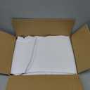HolidayIdeas 2 Pack Fitted Table Clothes - 48 x 24 Inch - White Rectangle Tablecloths for 4 Foot Tables, Polyester Fabric Tablecloth for Folding Table, Parties, Birthday, Wedding, Trade Show