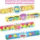 Skillmatics Craft Activity - Snap Bandz, Friendship Bands, DIY Jewelry Art & Craft Activity, Mess-Free, Creative Kit, 8 Bands (8.6"), Gifts for Girls & Boys Ages 4, 5, 6, 7, 8, 9, 10