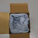 MIULEE Pack of 2 Decorative Linen Burlap Textured Pillow Covers Farmhouse Boho Accent Pillowcases Spring Coastal Home Decor for Couch Sofa Bedroom Living Room 18x18 Inch Light Blue