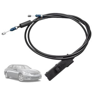 Hood Release Cable 65620-JK61A Compatible with Infiniti Sedan G35 G37 G37X Q40 2007 2008 2009 2010 2011 2012 2013 2015，Hood Release Cables Replace 65620-JK61A 65620JK61A