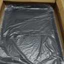 G.E.T. NS-1520-BK BPA-Free Non-Slip Plastic Rectangular Serving Tray, 15" x 20", Black