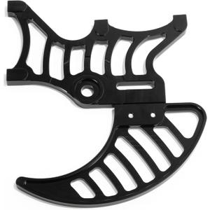 TOFR Dual Brake Caliper Mount Disc Protector for SUR-RON Light Bee X for Segway X160 X260 for Talaria XXX/Talaria Sting MX3 / R MX4 for Eride pro ss (Black)