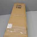 Set of 2 24in Battery Powered Pre-lit Pathway Flocked Christmas Trees Outdoor