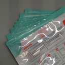 dearlomum Microwave Steam Sterilizer Bag for Baby Bottles 8 Count (20 Uses Per Bag), Reusable Travel Sterilization Pouches, Disinfection Container for Baby Pacifiers and Breast Pump Accessories