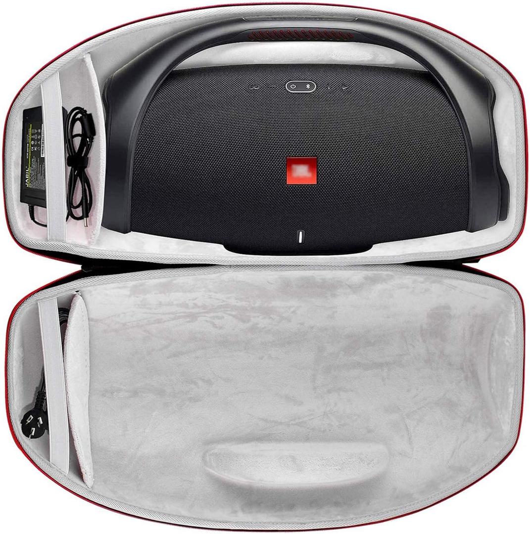 Comecase Hard Travel Case Compatible with JBL Boombox 3/ Boombox 2, Shock-Resistant Carrying Bag with Shoulder Strap & Handle, Water-Resistant, Scratch-Proof Protective Storage Case (Case Only)