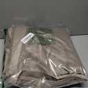 StangH Camel Beige Sliding Door Curtains - Super Soft Velvet Thermal Insulated Drapes Luxury Back Tab Privacy Room Dividers for Living Room Theater Store Office, W100 x L96, 1 Panel