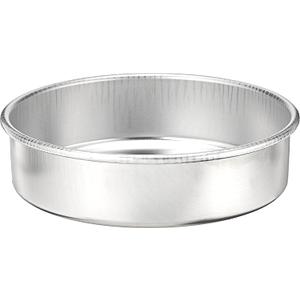 Nordic Ware Natural Aluminum Commercial Round Layer Cake Pan Baking Essentials (9")