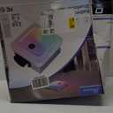 Hawkrown Bathroom Exhaust Fan with Bluetooth Speaker, 230 CFM 1.0 Sone Bathroom Exhaust Fan with Light, 3 Dynamic Light, 7 LED Color, 3 Color Temperatures, Nightlight, Remote, Easy Install (White)