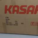 KASARO PU 3D Faux Stone Wall Panels, 4 PCS Wainscoting Panel for Interior Wall Decor, Cement Texture Accent for Home, Office, 47.223.6inch, Cement White