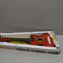 23" Acoustic Guitar, Kids 6 String Toy Guitar - Realistic Steel Strings - Beginner Practice First Musical Instrument for Children, Toddlers (Mahogany)