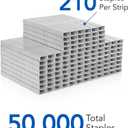 Swingline Staples, Standard Staples for Desktop Staplers, 1/4" Length, 210/Strip, 5000/Box, 10 Pack (35111)