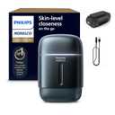 Philips Norelco Shaver 700 Series - Compact Electric Shaver, Lift & Cut System, Dual SteelPrecision Blades, 4D Flex Heads, Wet & Dry Shave, Travel Case, Model S794/94