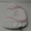 MEFOPILO Memory Foam Beauty Pillow for Sleeping 26.77x13.78x2,76 + 0.79 inches Pad, Hydra Extract Pillowcase, Anti-Wrinkle, Ergonomic Neck Support Pillow, Back, Stomach, Side Sleeper, White