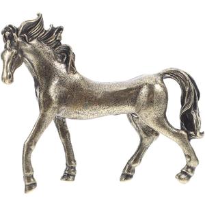 Toyvian Brass Horse Statue, Horse Figurine Desk Decor