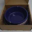 K&H Pet Products Thermal-Bowl Heated Water Bowl for Cats & Dogs Outside, Safety Listed Outdoor Heated Dog Dish for Pets, Automatic No Freeze, Anti Chewy Cord - 96 Ounces Blue 25W